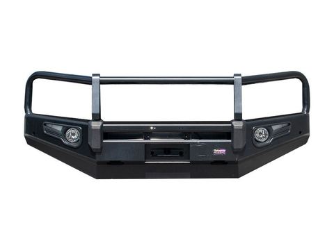 Dobinsons Black Deluxe bullbar for the Toyota LandCruiser 70 Series