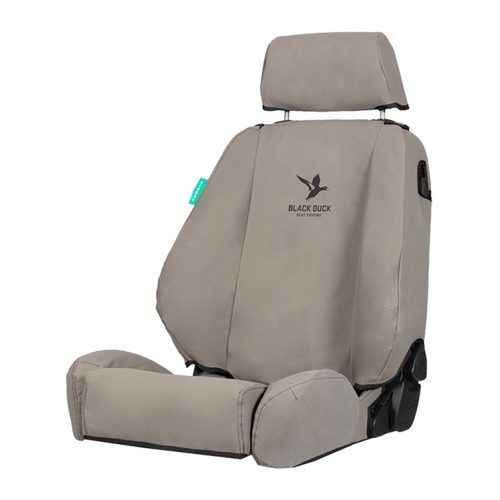 Black Duck canvas seat cover