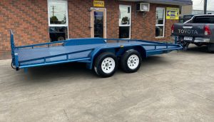 Tandem car trailer